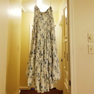 denim and supply ralph lauren floral print skirt